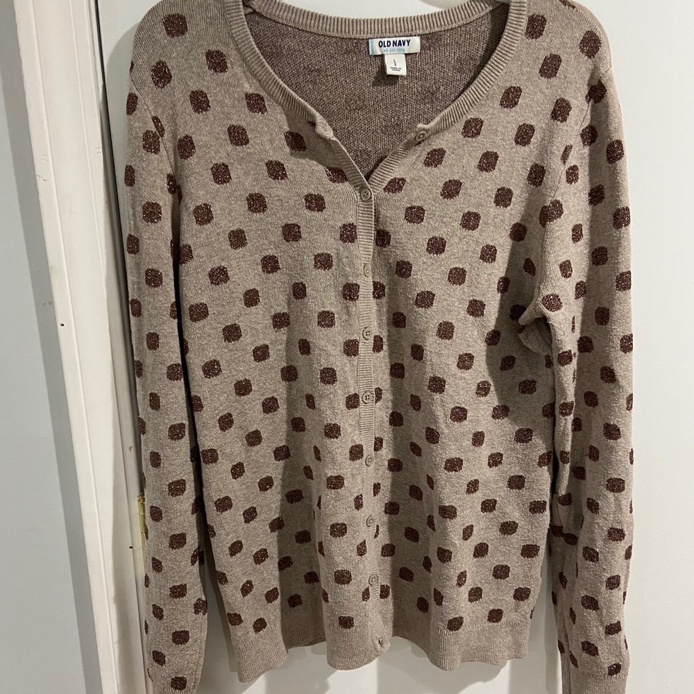 button up sweater